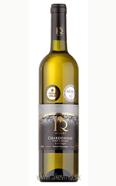HR Winery Chardonnay 2015 výber z hrozna barrique