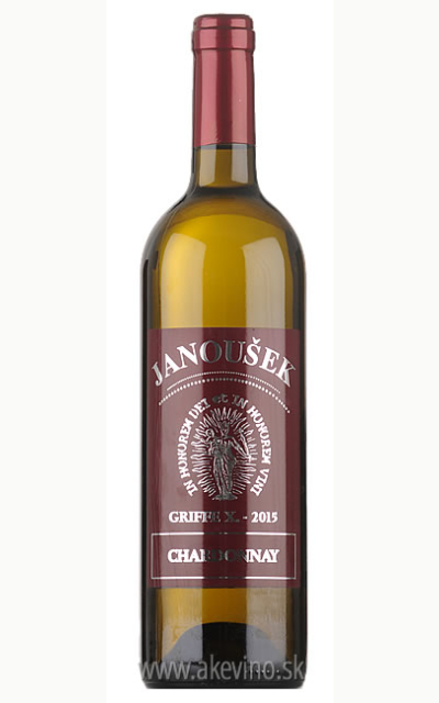 Roman Janoušek Chardonnay 2015 akostné odrodové
