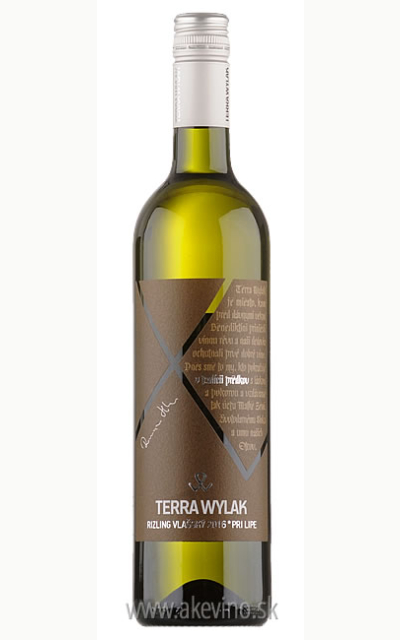Terra Wylak Rizling vlašský Pri Lipe 2016 akostné odrodové