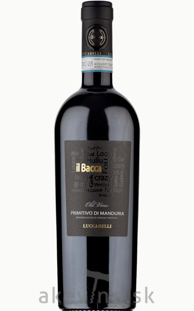 Farnese vini Luccarelli Il Bacca Primitivo di Manduria DOP 2019