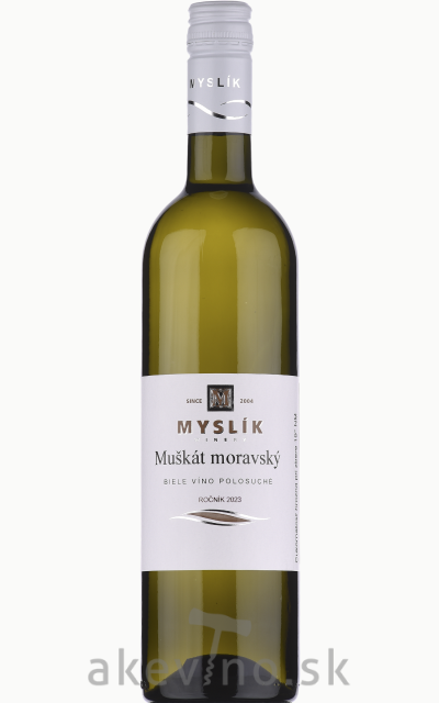 Myslík Winery Muškát Moravský 2023 polosuché