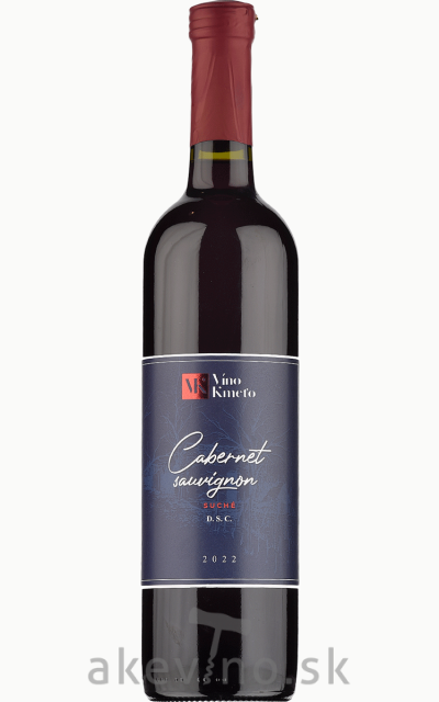 Víno Kmeťo Cabernet sauvignon 2022 akostné odrodové