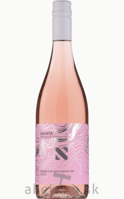 Víno Nichta Classic Cabernet Sauvignon rosé 66 2022 akostné odrodové sladké