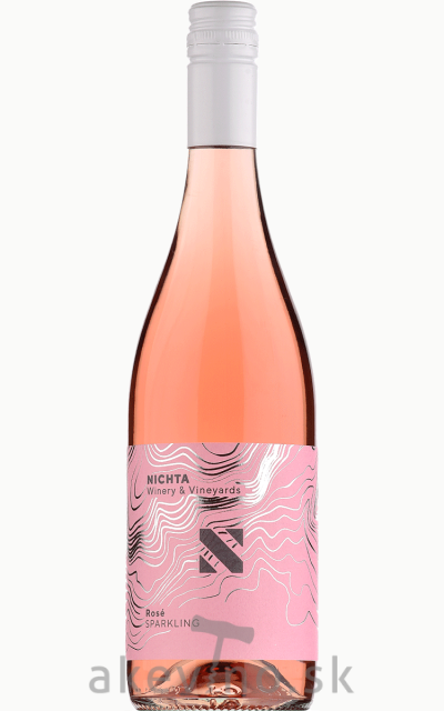 Víno Nichta Classic Sparkling rosé 2023 polosladké