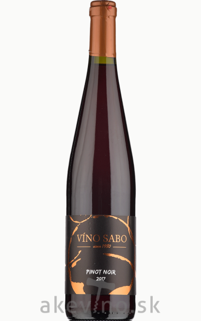 Víno Sabo Pinot noir 2017