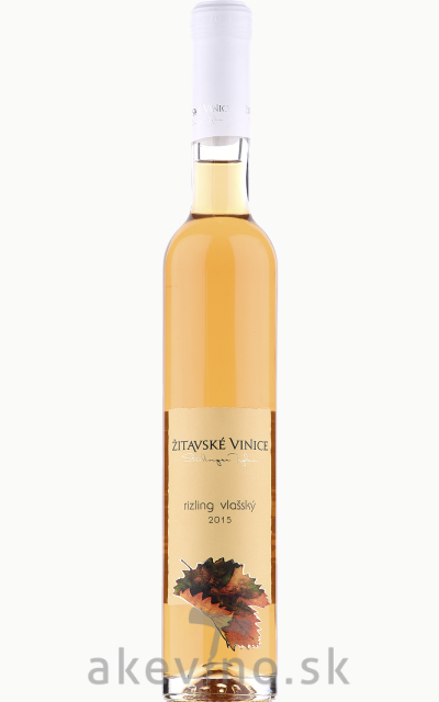 Žitavské vinice Rizling vlašský 50 2015 prírodne sladké víno 0.375L