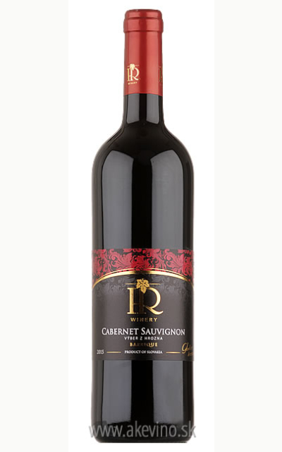 HR Winery Cabernet sauvignon 2015 výber z hrozna barrique
