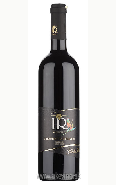 HR Winery Cabernet sauvignon 2016 výber z hrozna barrique