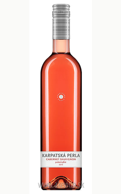 Karpatská Perla Cabernet sauvignon rosé 2016 polosladké