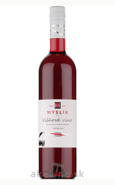 Myslík Winery Višňové víno 2019 polosladké