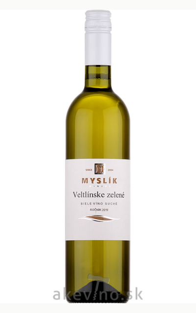 Myslík Winery Veltlínske zelené 2019