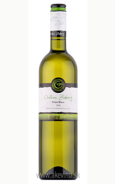 Pavelka Chateau Zumberg Pinot Blanc (Rulandské biele) 2018 akostné odrodové