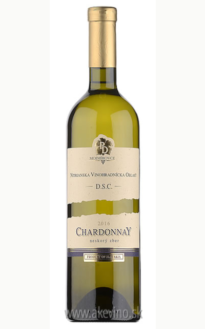 PD Mojmírovce Chardonnay 2016 neskorý zber