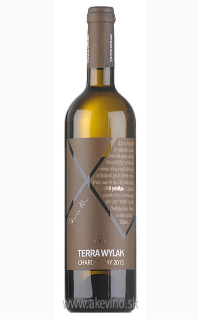 Terra Wylak Chardonnay 2015 akostné odrodové polosuché