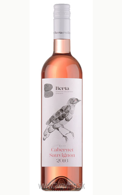 Vinárstvo Berta Cabernet Sauvignon rosé 2016 akostné odrodové