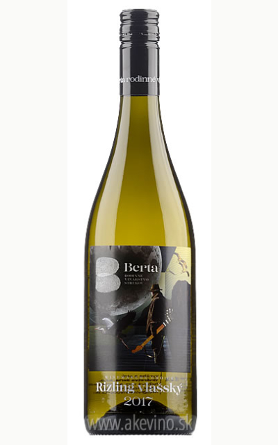 Vinárstvo Berta Winemaker's Choice Rizling vlašský 2017 akostné odrodové polosuché