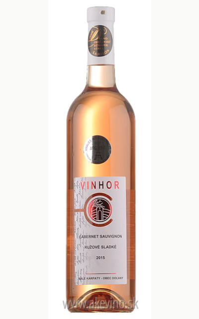 Vinhor Cabernet sauvignon rosé 2015 sladké
