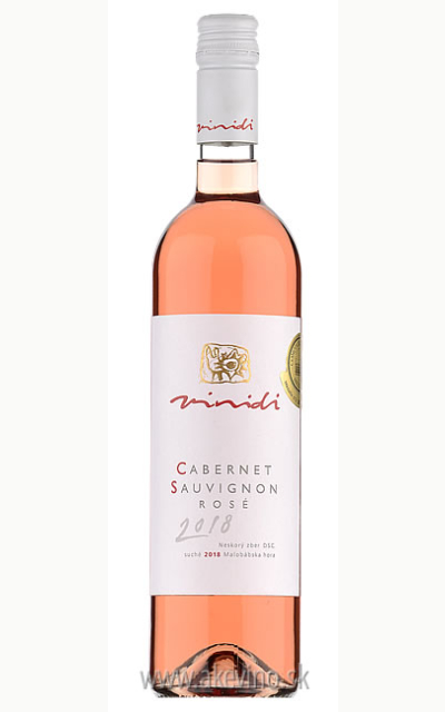 Vinidi Cabernet sauvignon rosé 2018 neskorý zber