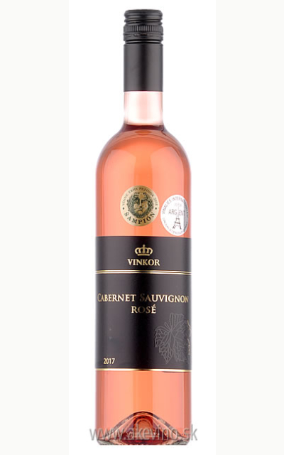 Vinkor Cabernet Sauvignon rosé 2017 akostné odrodové