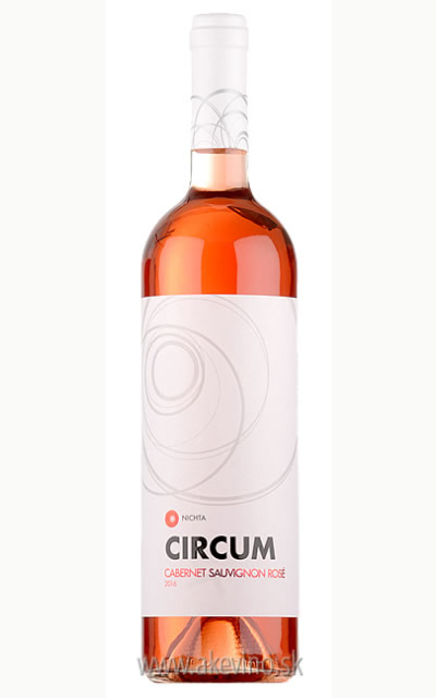 Víno Nichta Cabernet Sauvignon rosé 2016 akostné odrodové polosuché