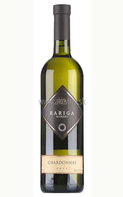 Víno Rariga Chardonnay 2014 akostné odrodové