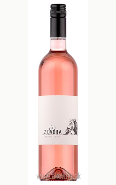 Víno z dvora Pinot Noir rosé 2018 polosuché