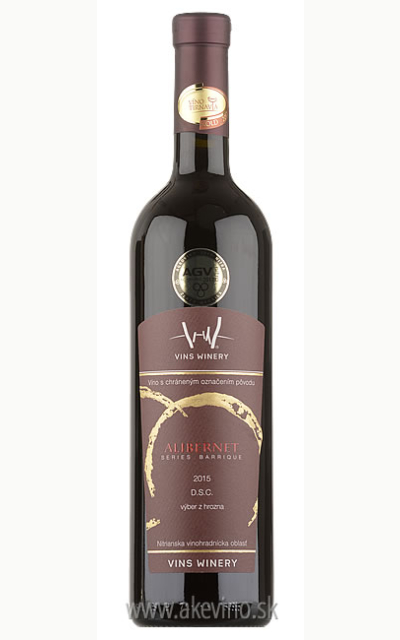 Vins Winery Alibernet 2015 výber z hrozna series barrique