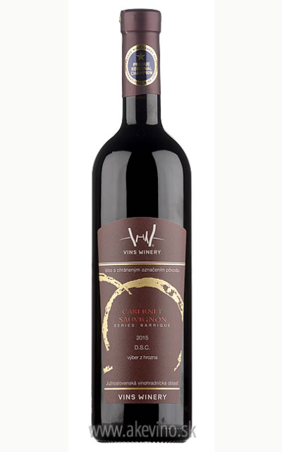 Vins Winery Cabernet Sauvignon series barrique 2015 výber z hrozna