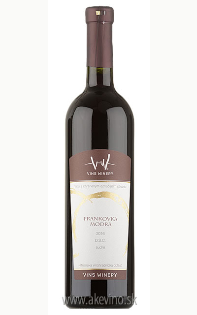 Vins Winery Frankovka modrá 2016 akostné odrodové