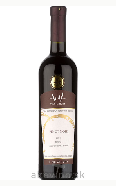 Vins Winery Pinot Noir 2016 výber z hrozna