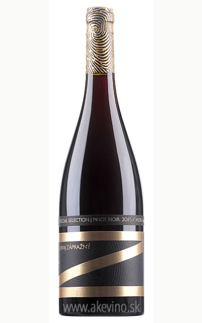 Zápražný Special Selection Pinot Noir barrique 2015 bobuľový výber