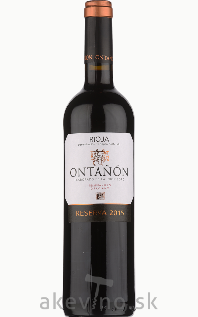 Bodegas Ontaňón Rioja Reserva 2015