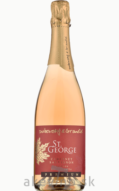 Dubovský & Grančič St. George Sekt Cabernet sauvignon rosé 2020 brut