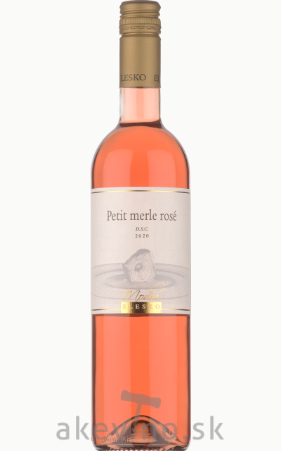Elesko Petit Merle rosé 2020 akostné značkové polosuché