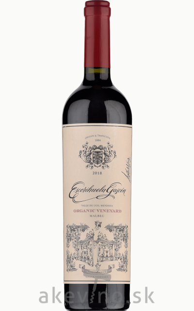 Escorihuela Gascón 1884 Organic Single Vineyard Malbec 2018
