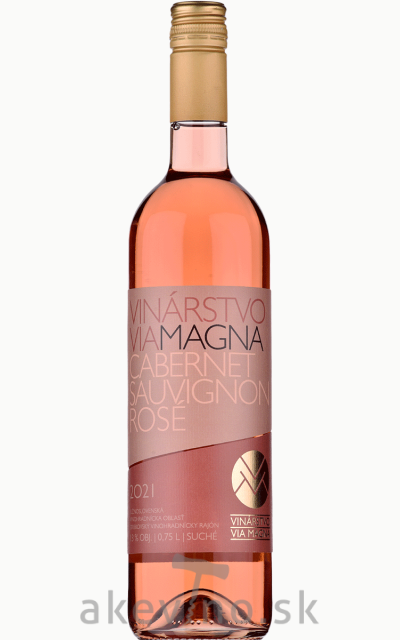 Via Magna Cabernet Sauvignon rosé 2021 akostné odrodové