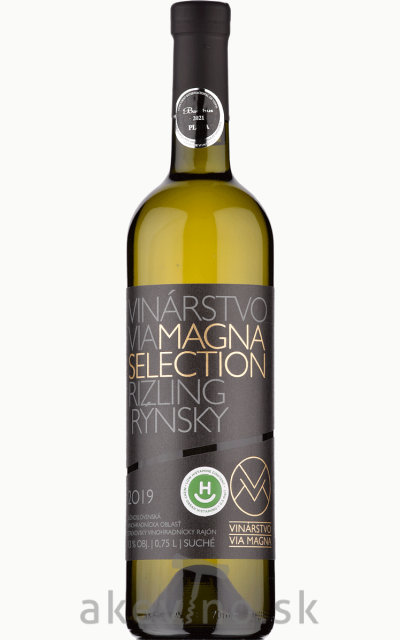 Via Magna Selection Rizling rýnsky 2019 akostné odrodové