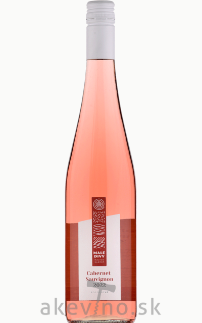 Malé divy Cabernet sauvignon rosé 2022 polosuché