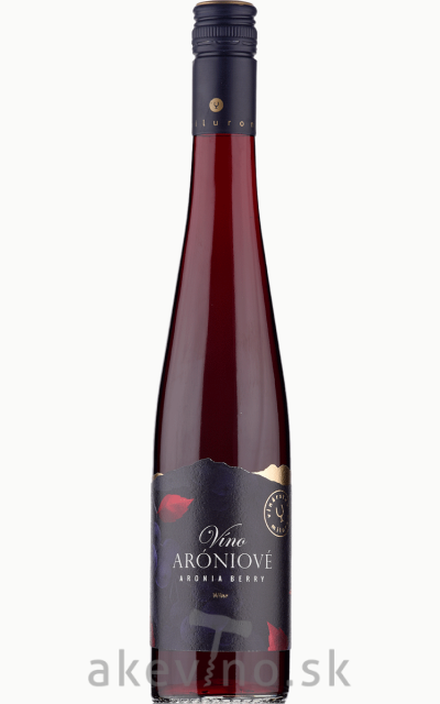 Miluron Aróniové víno polosladké 0.5L