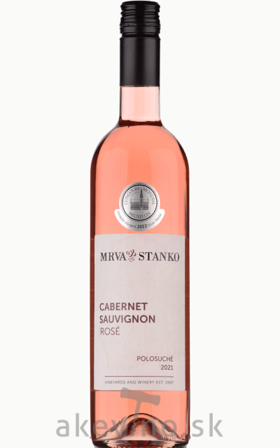 Mrva & Stanko Cabernet Sauvignon rosé 2021 polosuché (Jasová)