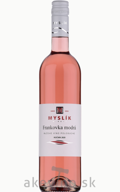 Myslík Winery Frankovka modrá rosé 2020 polosuché