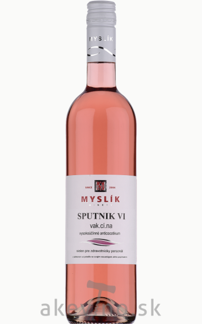 Myslík Winery Sputnik VI Svätovavrinecké rosé 2020 polosuché