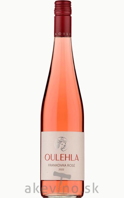 Oulehla Frankovka modrá rosé 2022 moravské zemské víno