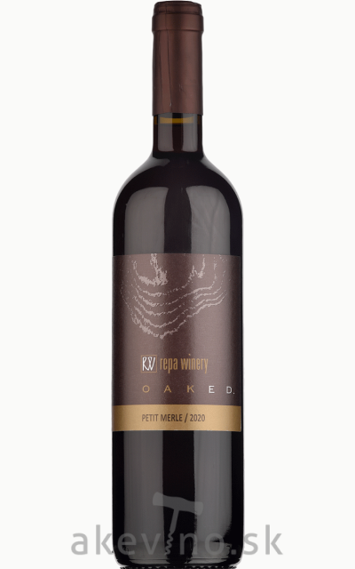 Repa Winery OAKED Petit Merle (Merlot) 2020 akostné značkové
