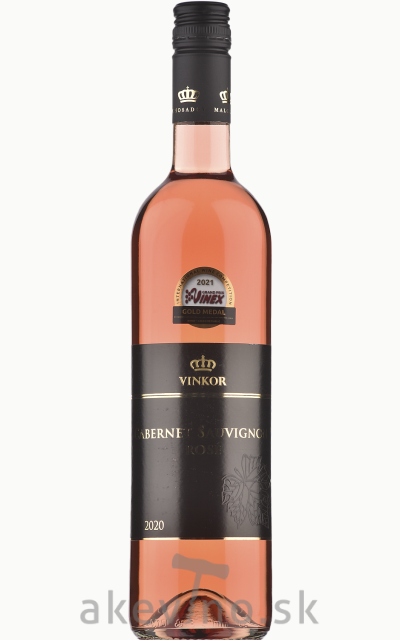 Vinkor Cabernet Sauvignon rosé 2020 akostné odrodové