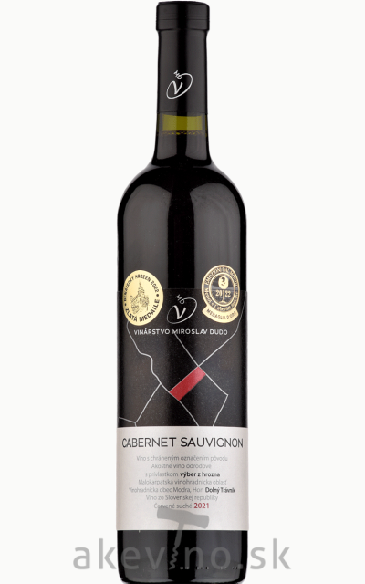 Víno Dudo Cabernet Sauvignon 2021 výber z hrozna