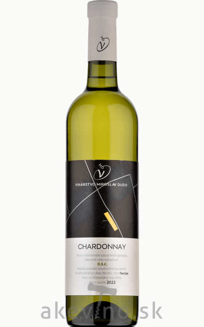 Víno Dudo Chardonnay 2022 akostné odrodové
