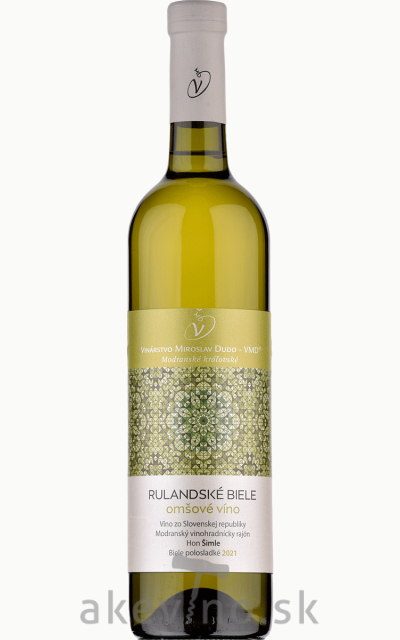 Víno Dudo Omšové víno Rulandské biele 2021 polosladké