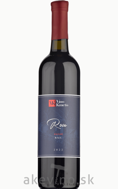 Víno Kmeťo Rosa 2022 akostné odrodové