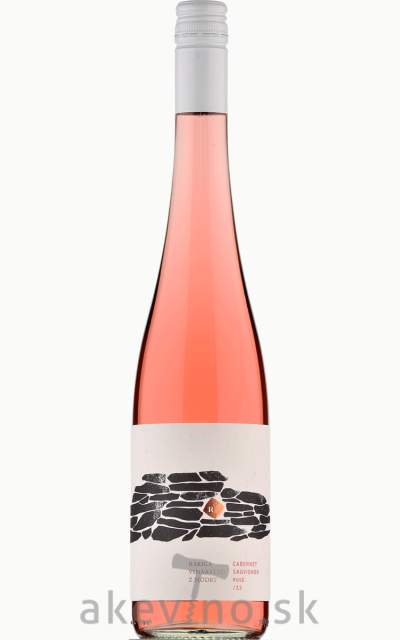Víno Rariga Cabernet Sauvignon rosé 2023 akostné odrodové polosuché